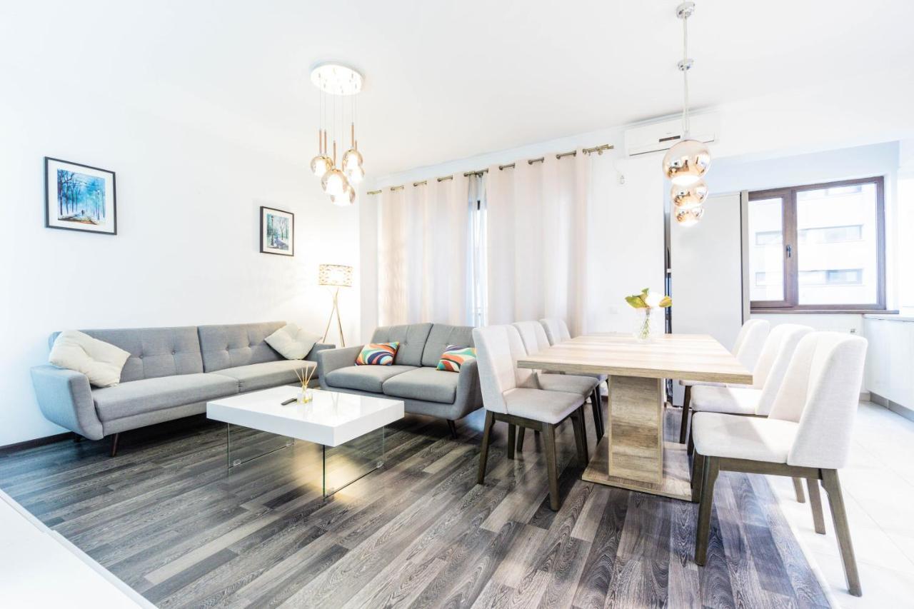 Luxury Baneasa Apartamento Bucareste Exterior foto